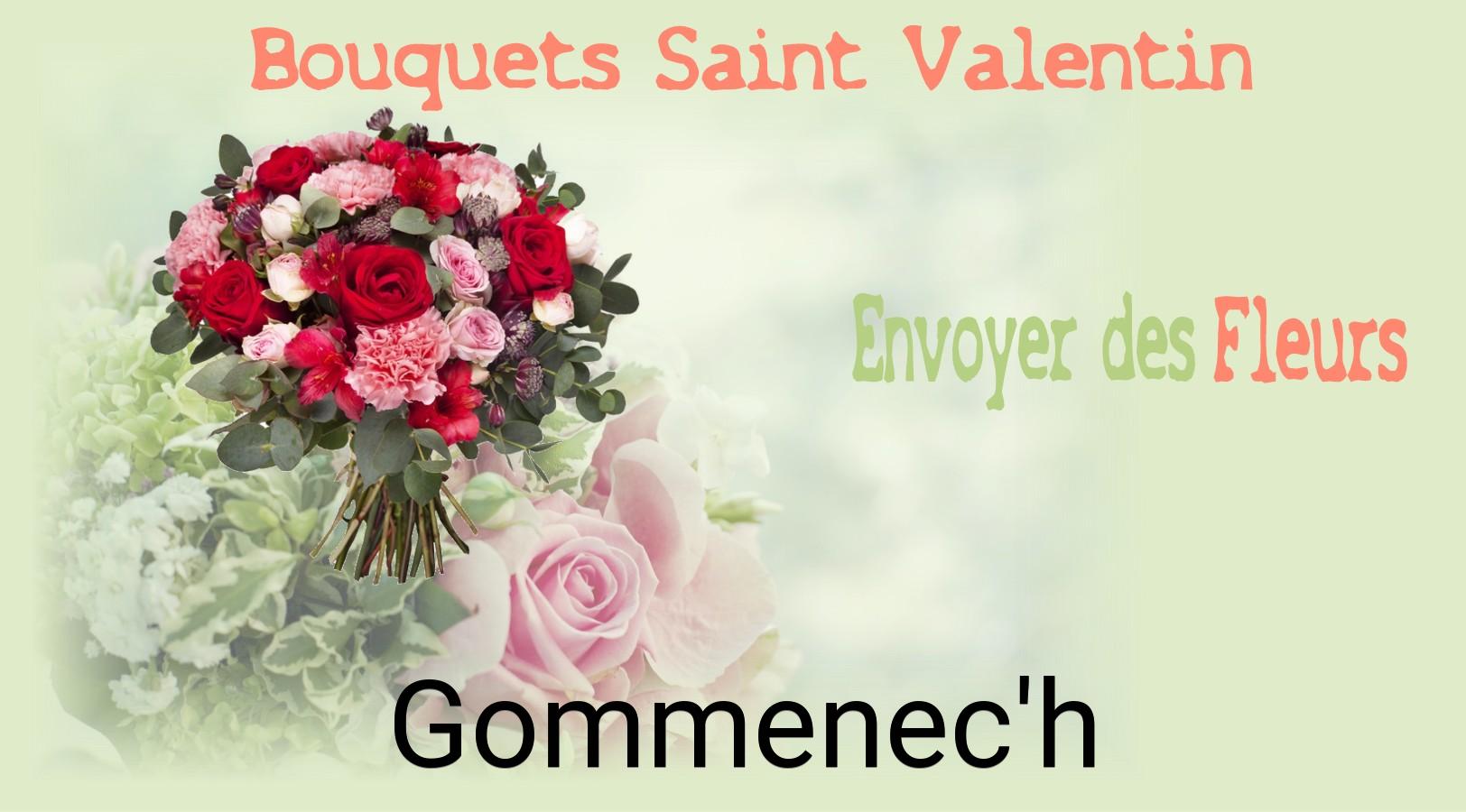 Roses de Saint-Valentin livrées à Gommenec'h